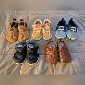 Nike Sneakers & Other Brands Sandles And Booties Size 0-6 & 6-12 Months